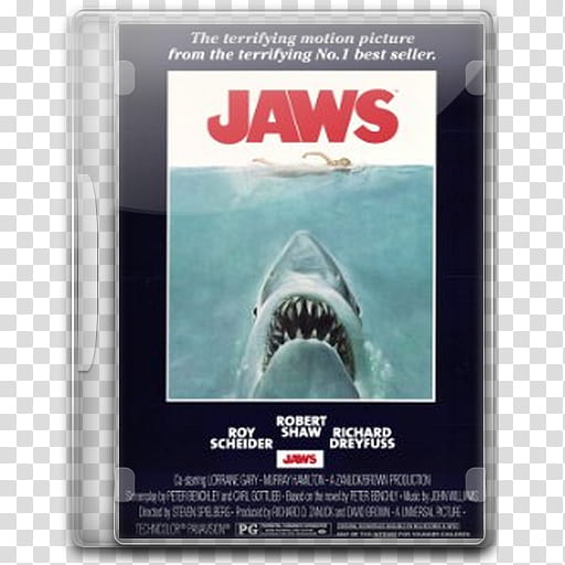 The Steven Spielberg Director Collection, Jaws transparent background PNG clipart