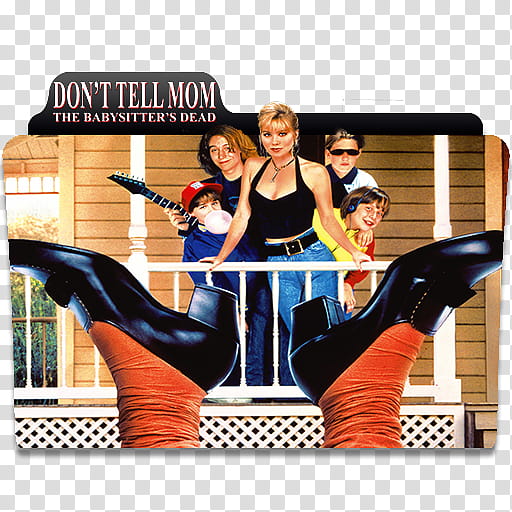 Epic  Movie Folder Icon Vol , Don't Tell Mom The Babysitters Dead transparent background PNG clipart