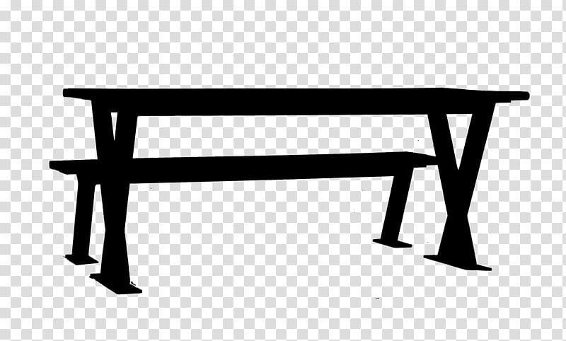 Table, Black White M, Angle, Line, Desk, Furniture, Outdoor Table, Outdoor Bench transparent background PNG clipart