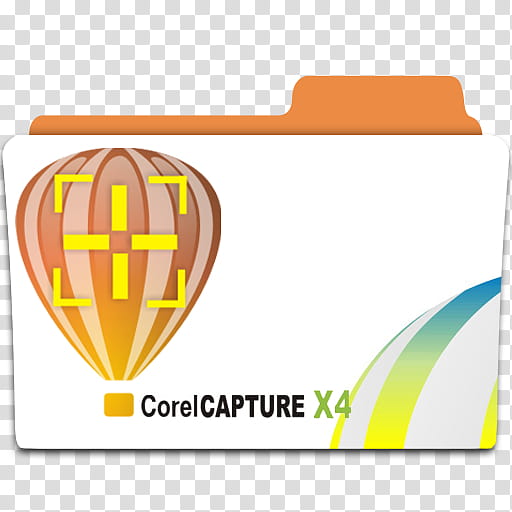Programm , Corel Capture X folder transparent background PNG clipart