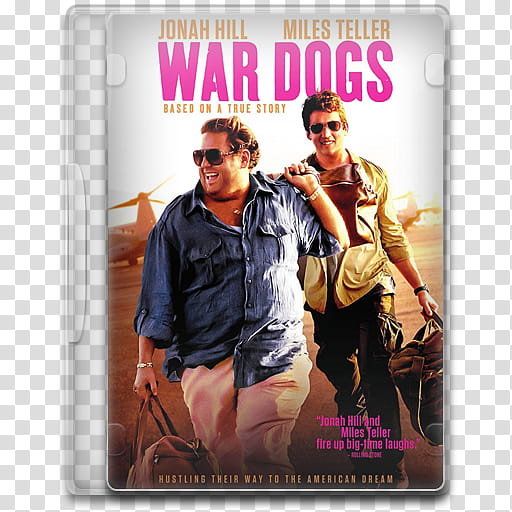 Movie Icon Mega , War Dogs, War Dogs DVD case transparent background PNG clipart