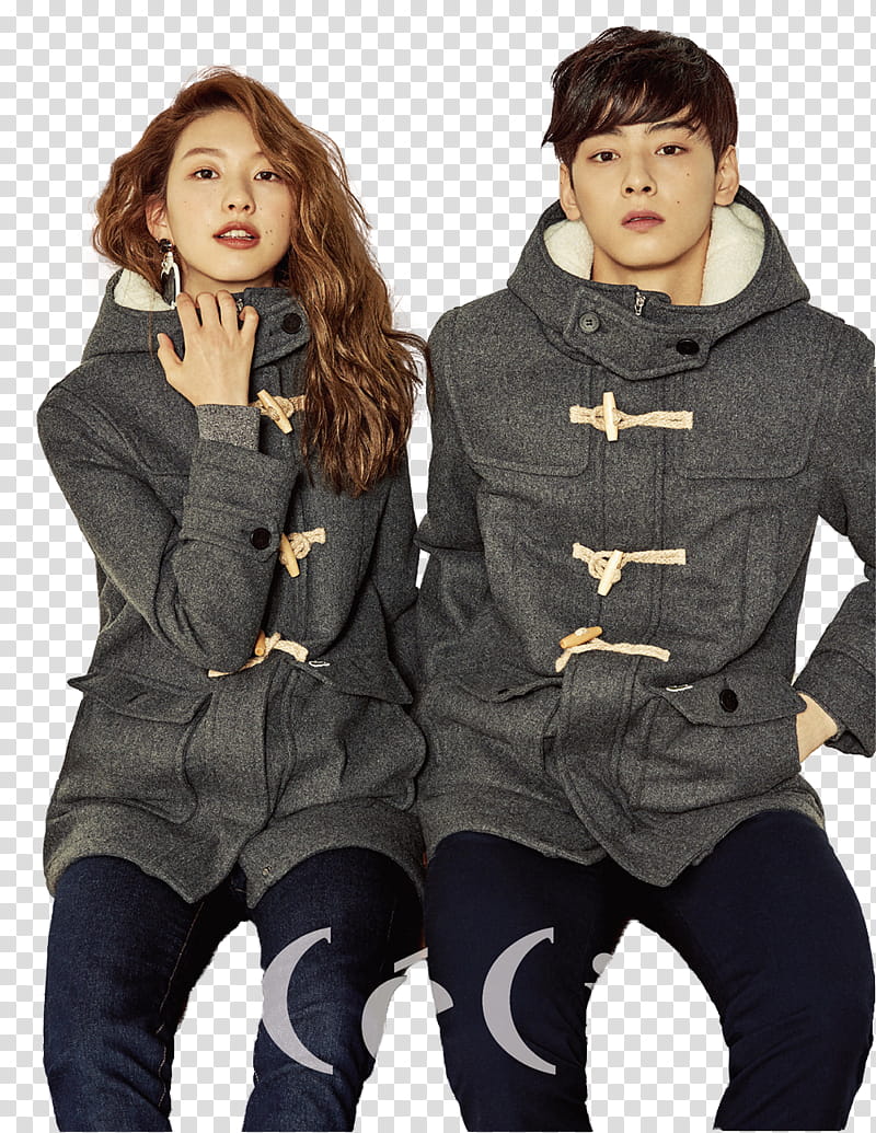 Kim Jin Kyung Y Eunwoo ASTRO transparent background PNG clipart