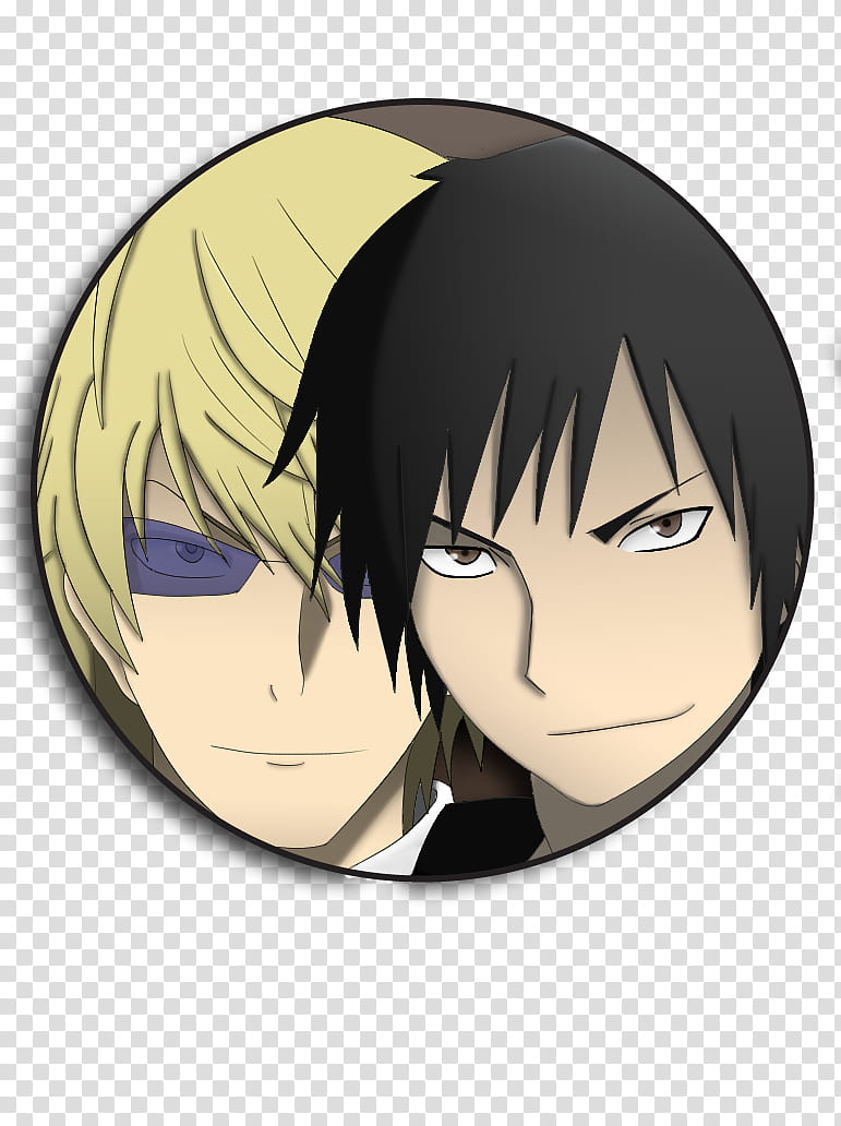 Izaya x Shizuo Pin transparent background PNG clipart