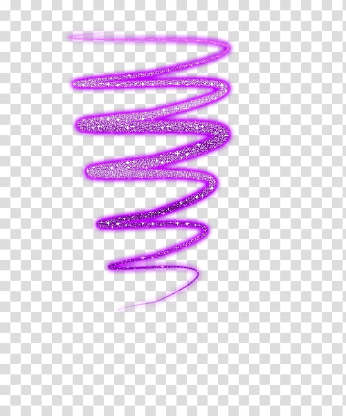 Swirls, purple glitter line transparent background PNG clipart