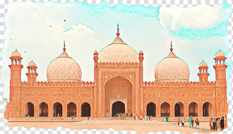 Building, Badshahi Mosque, Minarepakistan, Lahore Fort, , Karakoram Highway, Dome, Urdu transparent background PNG clipart