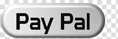 silver button , Pay Pal button transparent background PNG clipart