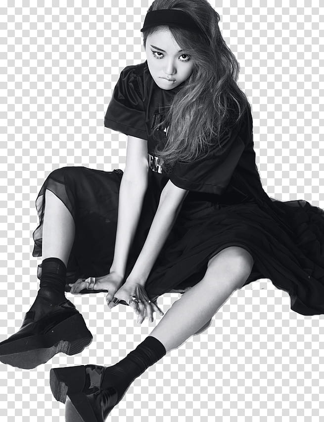 Y JPEG LEE SEUNG KYUNG, grayscale graphy of woman transparent background PNG clipart