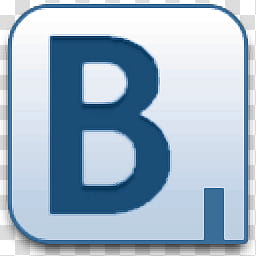 Albook extended blue , blue b logo transparent background PNG clipart