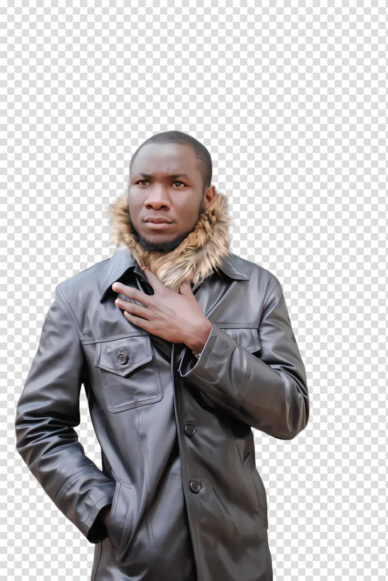 Person, Boy, Man, Guy, Male, Leather Jacket, Coat, Zipper transparent background PNG clipart