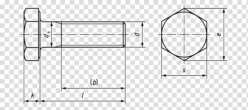 Bolt Furniture, Screw, Steel, Din 931, Fastener, Iso 4014, Technical Standard, Screw Thread transparent background PNG clipart