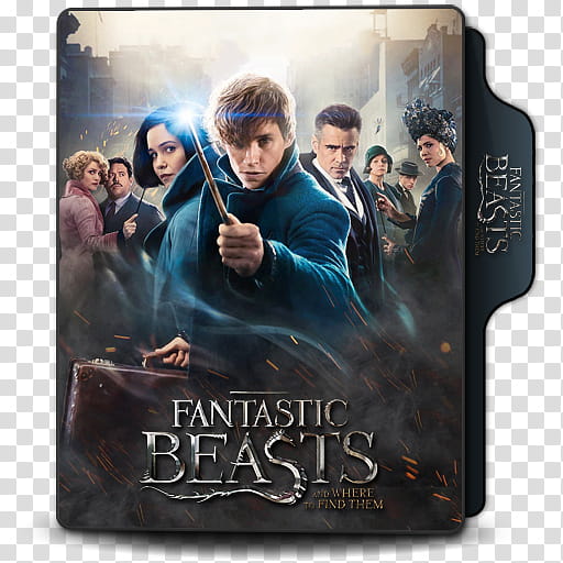 Fantastic Beasts  Folder Icons, Fantastic Beasts and Where to Find Them v transparent background PNG clipart