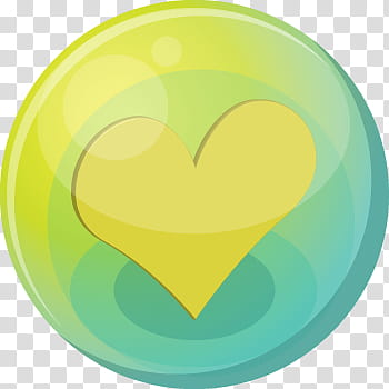 Heart Bubble Icons, yellow, yellow heart illustration transparent background PNG clipart