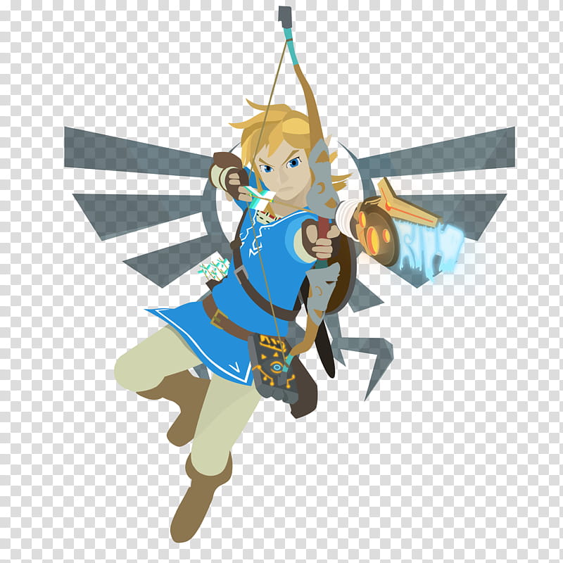 Link Legend of Zelda Breath of the Wild transparent background PNG clipart