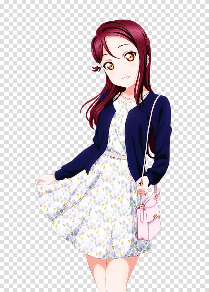 Love Live School Idol Festival, female character illustration transparent background PNG clipart