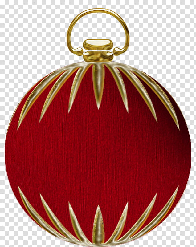 Christmas balls, red bauble transparent background PNG clipart
