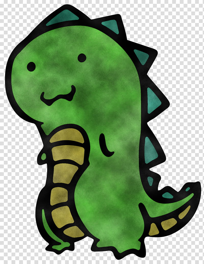 green seahorse cartoon fish transparent background PNG clipart