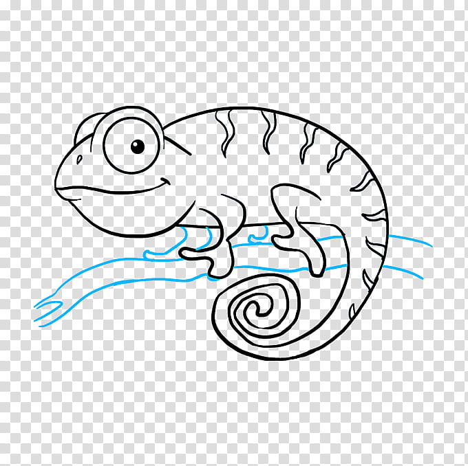 Chameleon, Chameleons, Drawing, Line Art, Reptile, Saatchi Art, Lizard, Cartoon transparent background PNG clipart