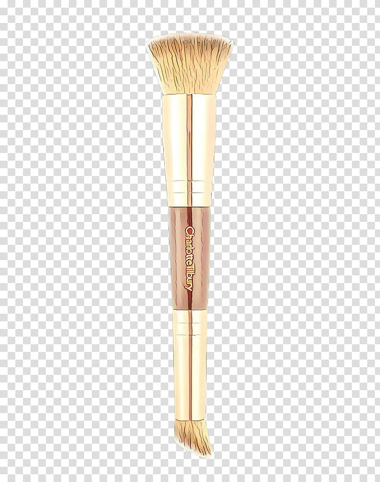 Paint Brush, Makeup Brushes, Cosmetics, Beige, Material Property, Tool transparent background PNG clipart