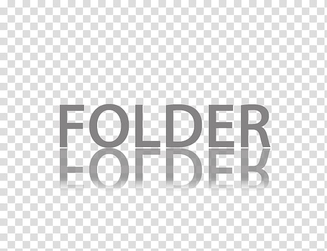 Krzp Dock Icons v  , FOLDER, folder text with shadow effect illustration transparent background PNG clipart