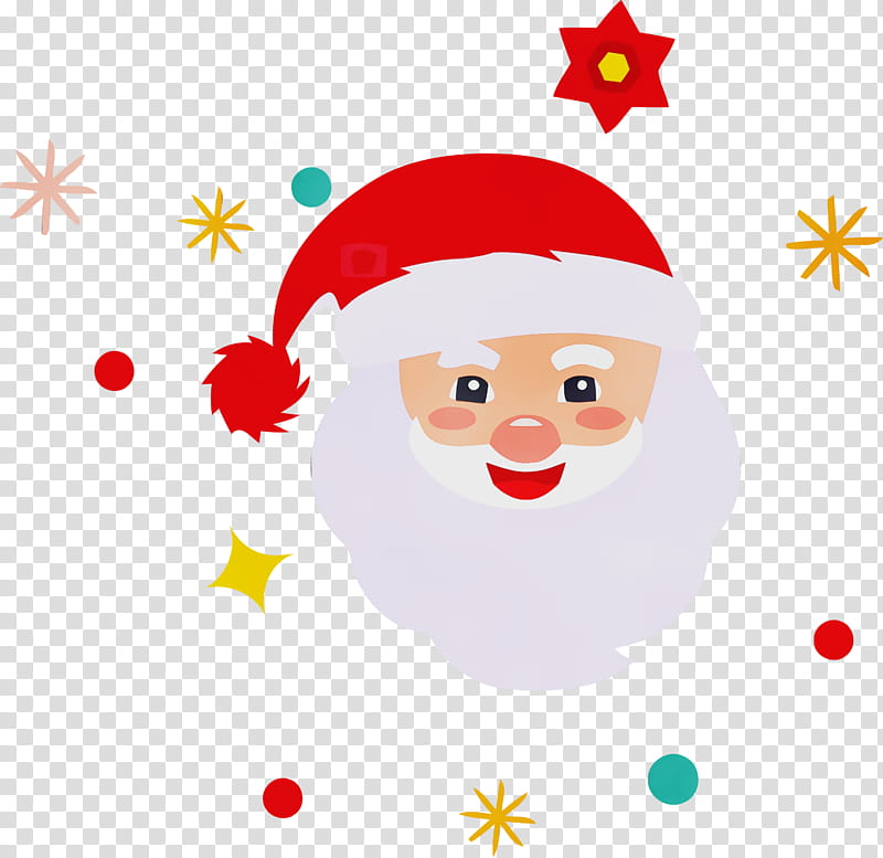 Santa claus, Hello Santa, Santa Clause, Christmas , Watercolor, Paint, Wet Ink, Cartoon, Christmas Eve, Smile transparent background PNG clipart