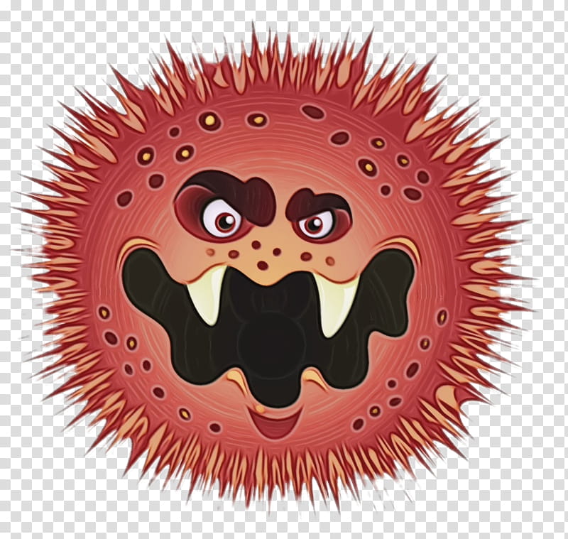 hedgehog mouth baking cup tooth smile, Watercolor, Paint, Wet Ink, Porcupine transparent background PNG clipart