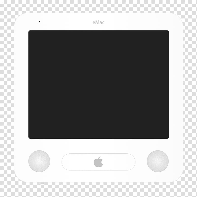 Flat Apple Device Icons and ICNS , eMac transparent background PNG clipart