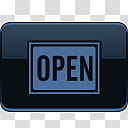 Verglas Icon Set  Blackout, Open, open illustration transparent background PNG clipart