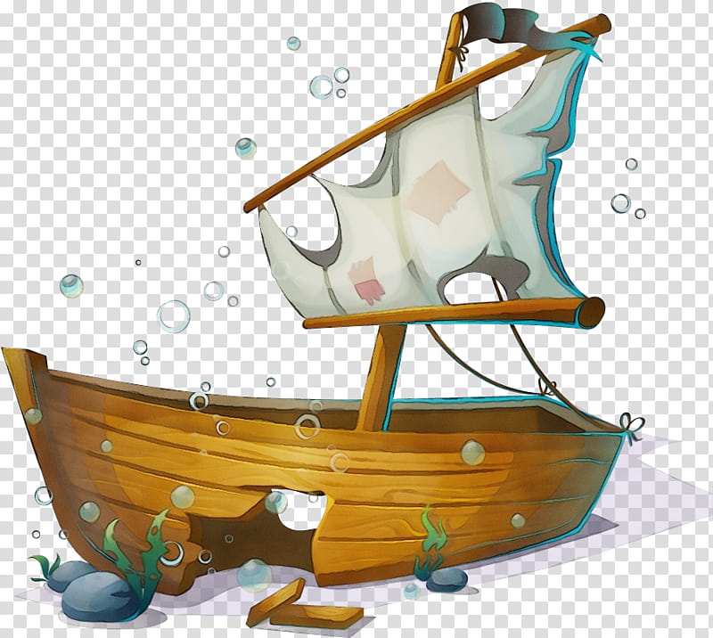 vehicle boat viking ships watercraft, Watercolor, Paint, Wet Ink, Sailboat transparent background PNG clipart