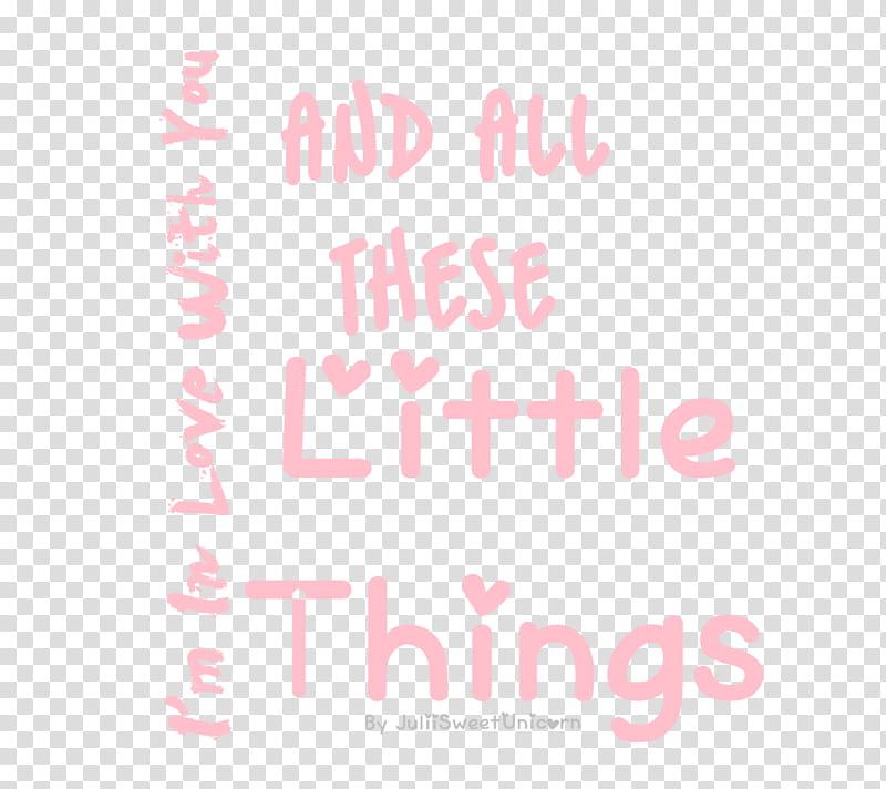 Little Things One Direction transparent background PNG clipart