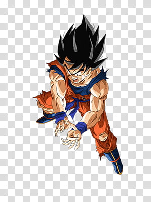 Goku #12 transparent background PNG clipart thumbnail