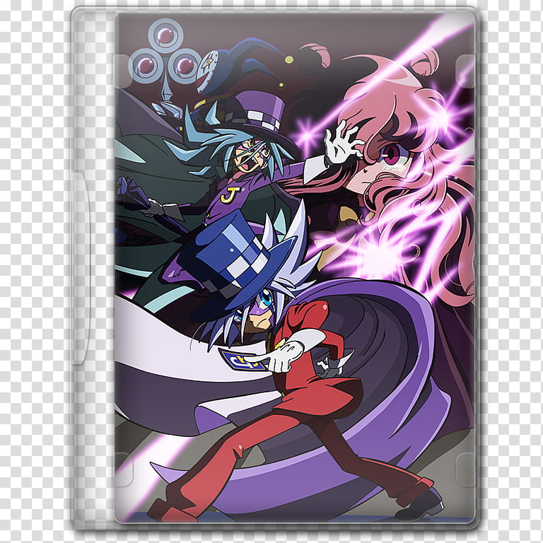 Anime  Spring Season Icon , Kaitou Joker , three anime characters transparent background PNG clipart