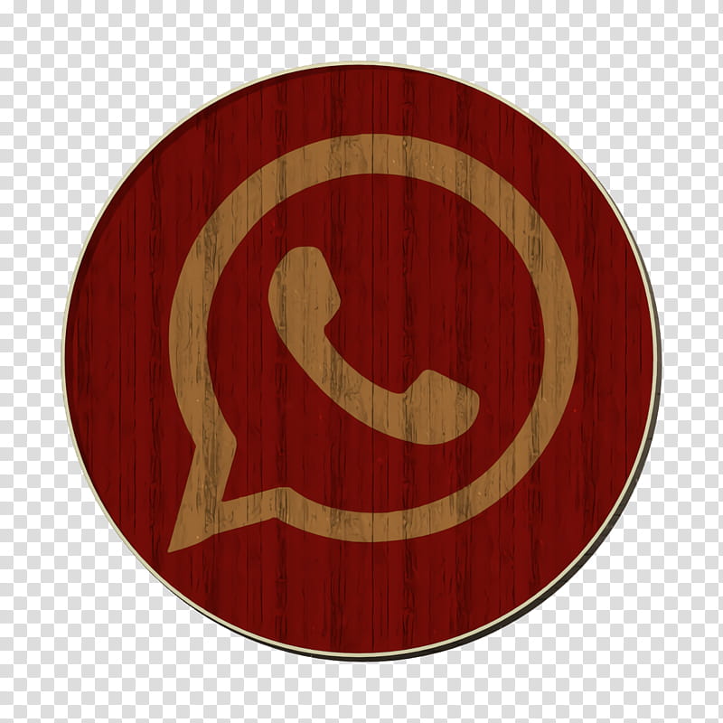 media icon rs icon social icon, Whatsapp Icon, Maroon, Circle, Symbol, Logo, Sticker transparent background PNG clipart