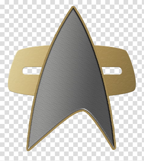 Star Trek Comm Badge (Voyager, DS) Logo, Star Trek Deep Space badge transparent background PNG clipart