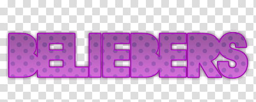 BELIEBERS transparent background PNG clipart