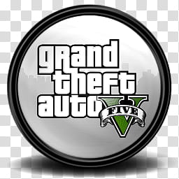 Grand Theft Auto V Game Icon, GTA _, Grand Theft Auto Five game cover transparent background PNG clipart