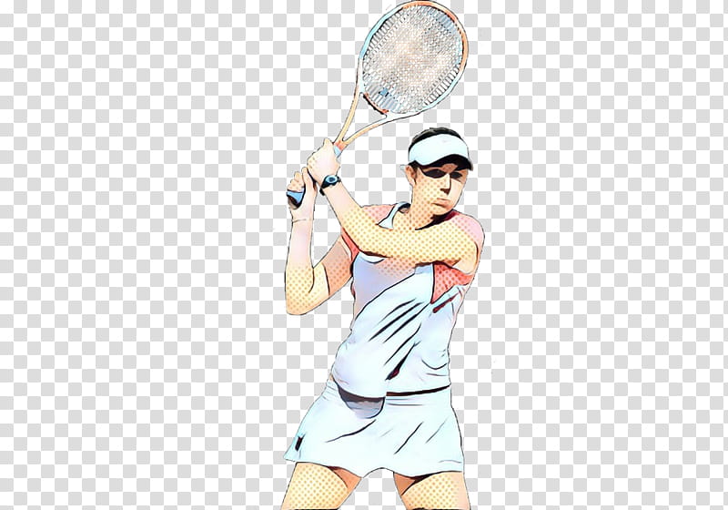 Retro, Pop Art, Vintage, Headgear, Tennis Racket, Tennis Player, Racquet Sport, Sports Equipment transparent background PNG clipart