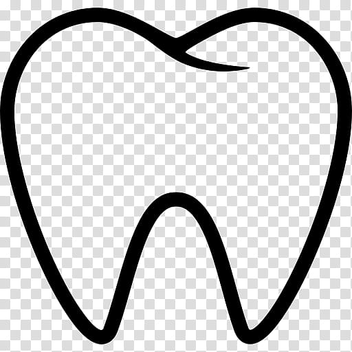 Medicine, Human Tooth, Dentistry, Tooth Decay, Line, Blackandwhite, Line Art transparent background PNG clipart