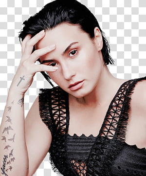 Demi Lovato byAsiastantus transparent background PNG clipart thumbnail