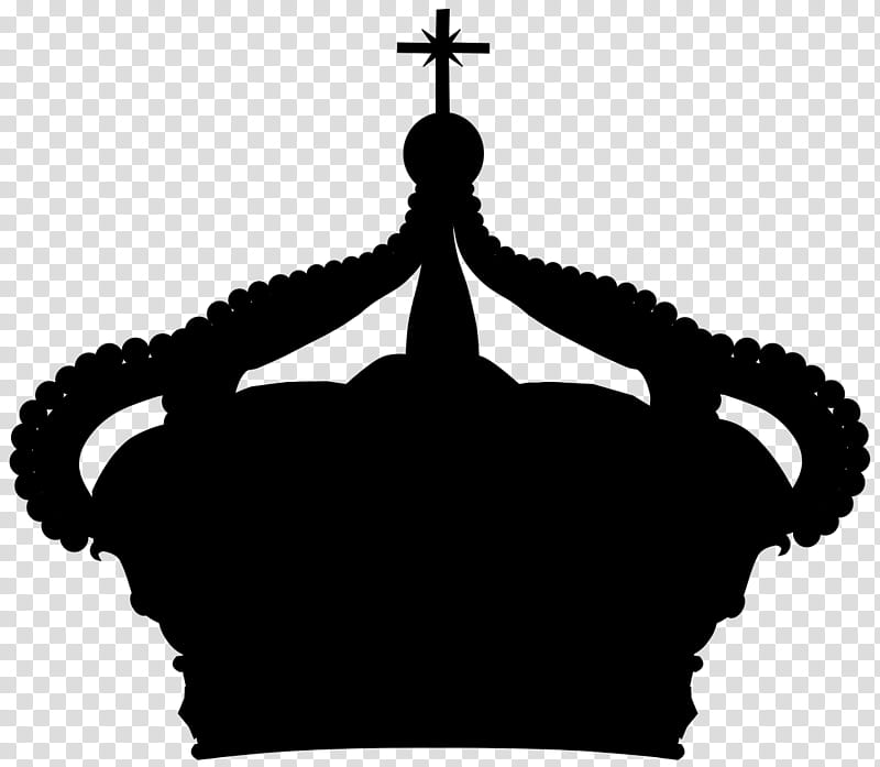 Crown Logo, Black M, Silhouette transparent background PNG clipart