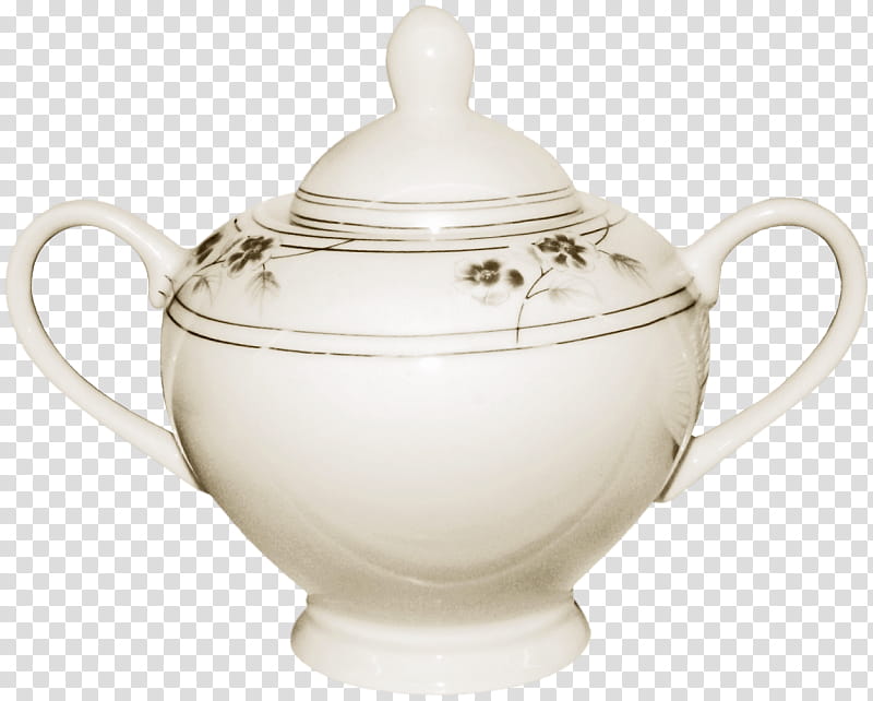 white tureen transparent background PNG clipart