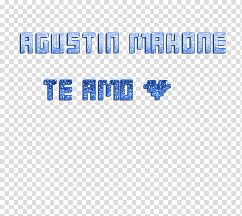 Agustin Mahone Te Amo para Maarbe transparent background PNG clipart