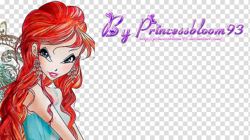 The Winx Club Bloom Couture transparent background PNG clipart