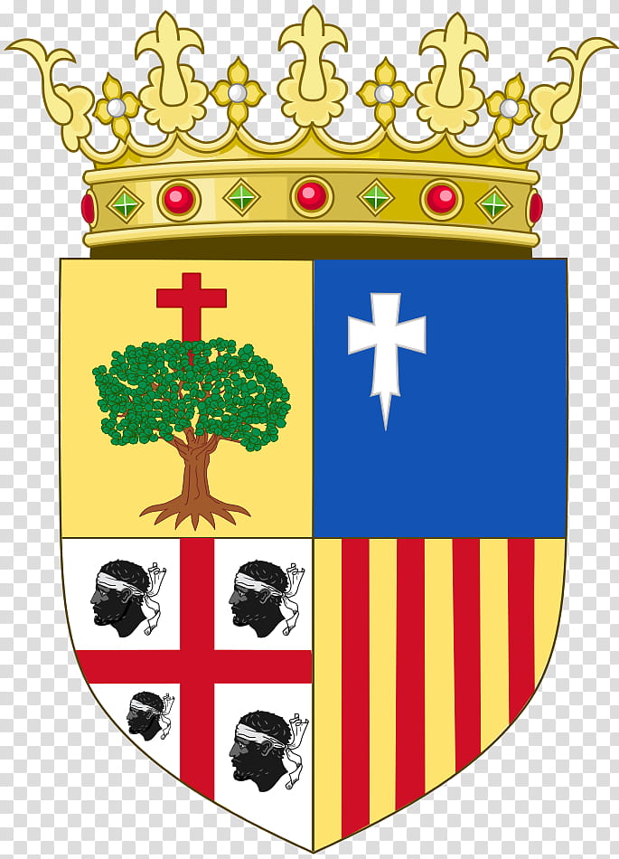 House Symbol, Aragon, Crown Of Aragon, Kingdom Of Aragon, County Of Barcelona, Coat Of Arms Of The Crown Of Aragon, Coat Of Arms Of Aragon, Autonomous Communities Of Spain transparent background PNG clipart