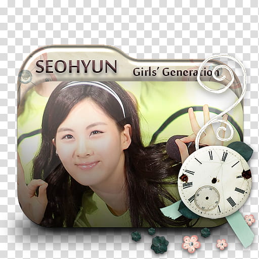 Seohyun Birthday Folder Icon ,  transparent background PNG clipart