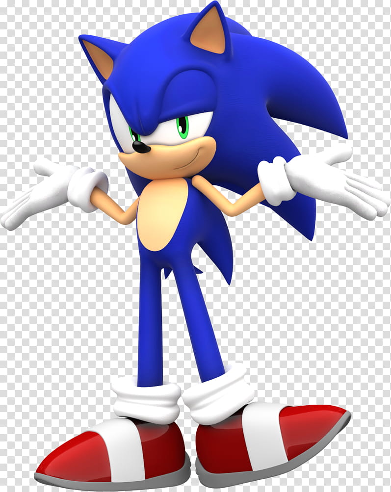 Smug Sonic, Sonic character transparent background PNG clipart