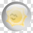 Glassified, sun icon transparent background PNG clipart
