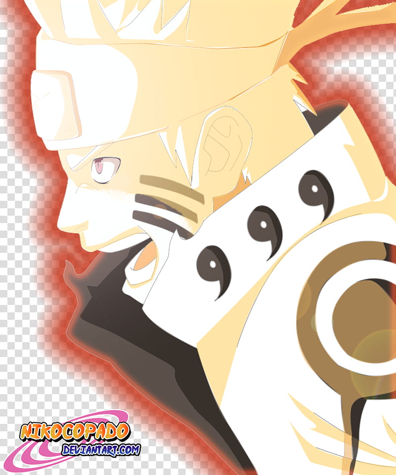 naruto modo bijuu, Uzumaki Naruto transparent background PNG clipart