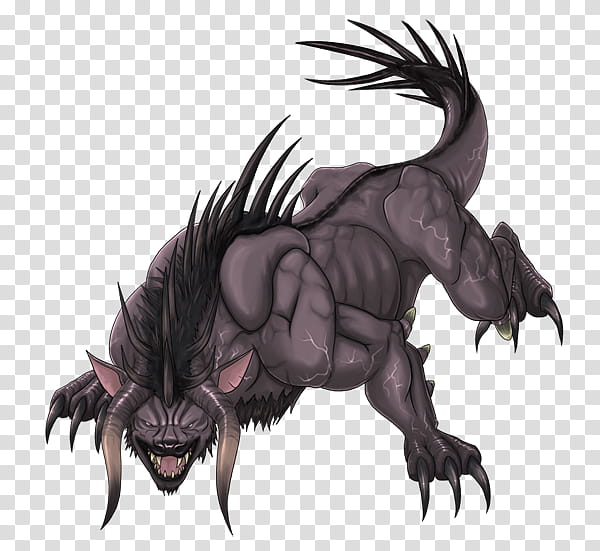 Behemoth gif, brown monster game character illustration transparent background PNG clipart