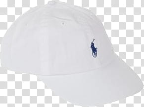 AESTHETIC, white Ralph Lauren baseball cap transparent background PNG clipart