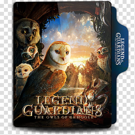 Animation  folder icon, Legend of the Guardians The Owls of Ga'Hoole. transparent background PNG clipart